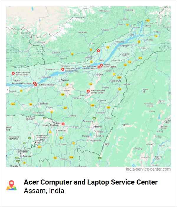 Acer Computer and Laptop Service Center Near Me, Assam, India