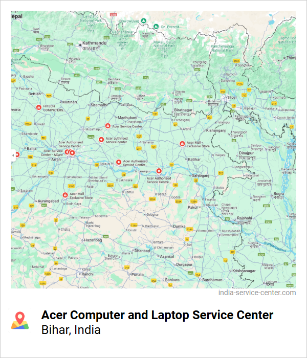 Acer Computer and Laptop Service Center Near Me, Bihar, India