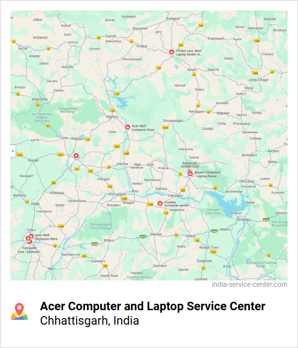 Acer Computer and Laptop Service Center Near Me, Chhattisgarh, India