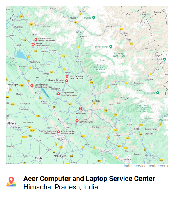 Acer Computer and Laptop Service Center Near Me, Himachal Pradesh, India