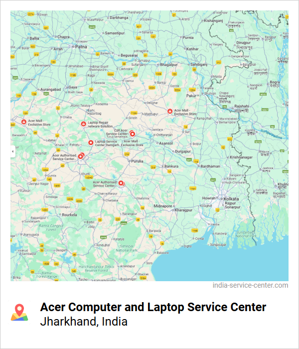 Acer Computer and Laptop Service Center Near Me, Jharkhand, India