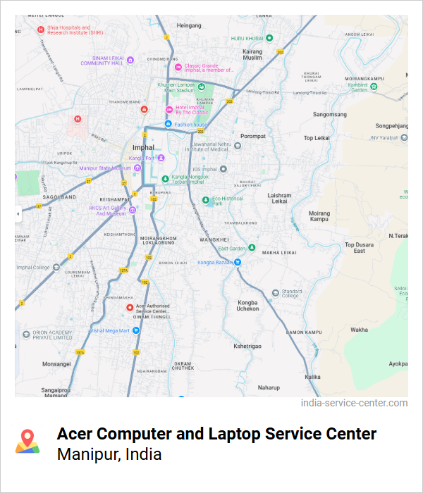 Acer Computer and Laptop Service Center Near Me, Manipur, India
