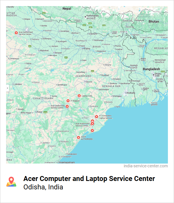 Acer Computer and Laptop Service Center Near Me, Odisha, India