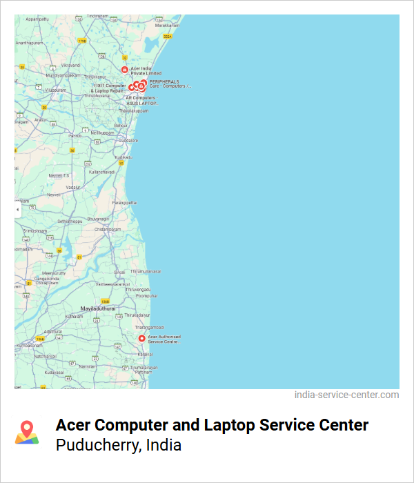 Acer Computer and Laptop Service Center Near Me, Puducherry, India
