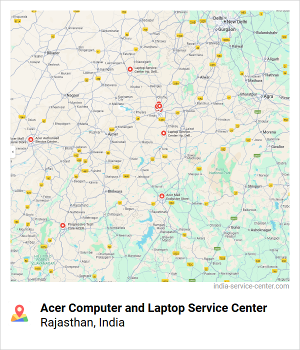 Acer Computer and Laptop Service Center Near Me, Rajasthan, India