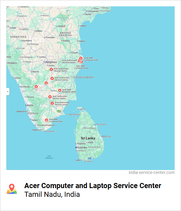 Acer Computer and Laptop Service Center Near Me, Tamil Nadu, India