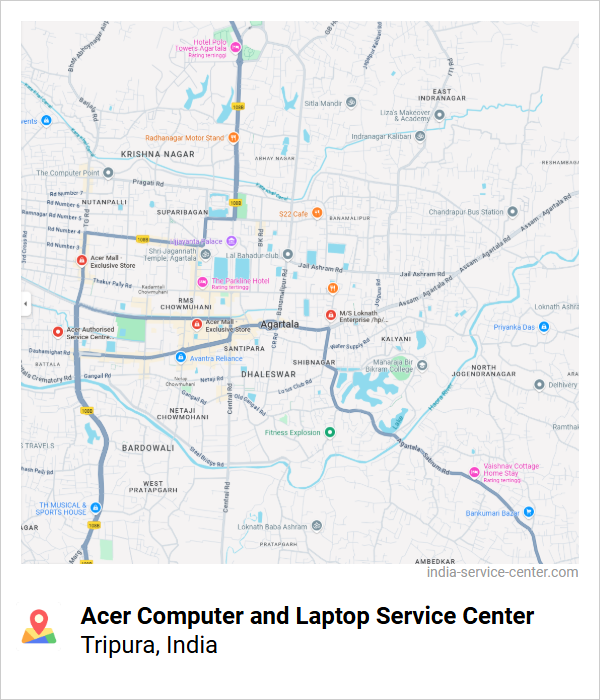 Acer Computer and Laptop Service Center Near Me, Tripura, India