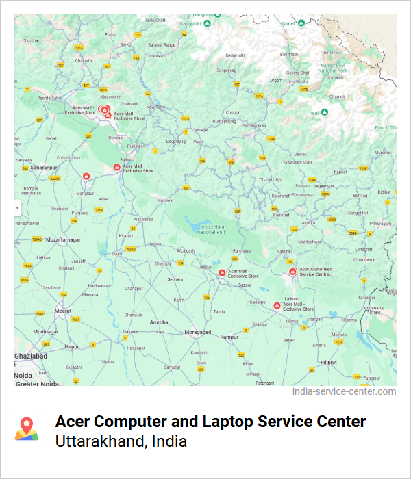 Acer Computer and Laptop Service Center Near Me, Uttarakhand, India