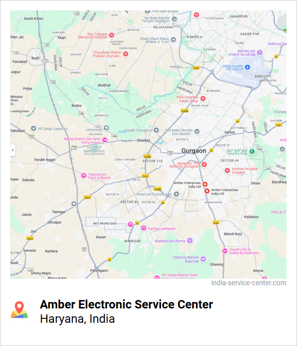 Amber Electronic Service Center Near Me, Haryana, India