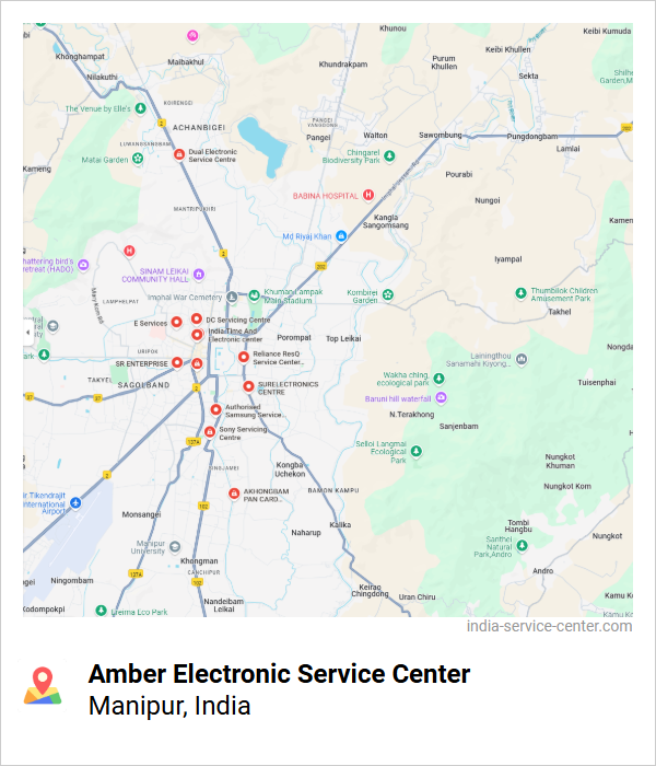 Amber Electronic Service Center Near Me, Manipur, India