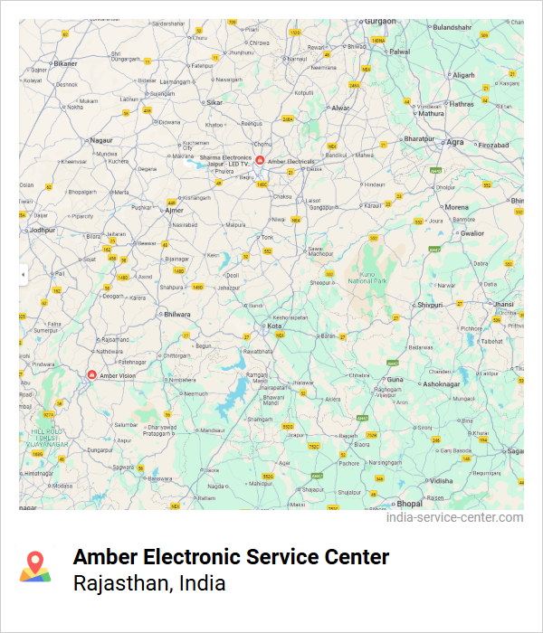 Amber Electronic Service Center Near Me, Rajasthan, India