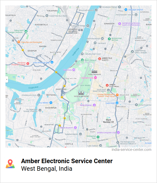 Amber Electronic Service Center Near Me, West Bengal, India