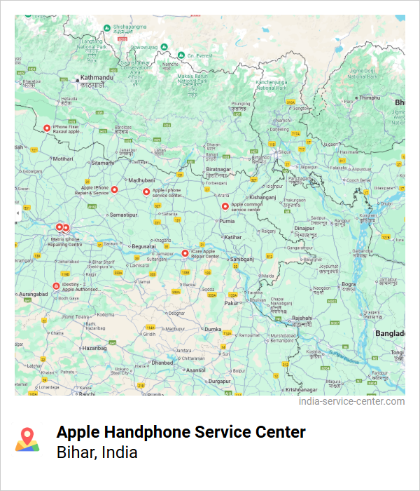 Apple Handphone Service Center Near Me, Bihar, India