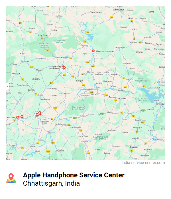 Apple Handphone Service Center Near Me, Chhattisgarh, India