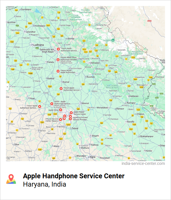 Apple Handphone Service Center Near Me, Haryana, India