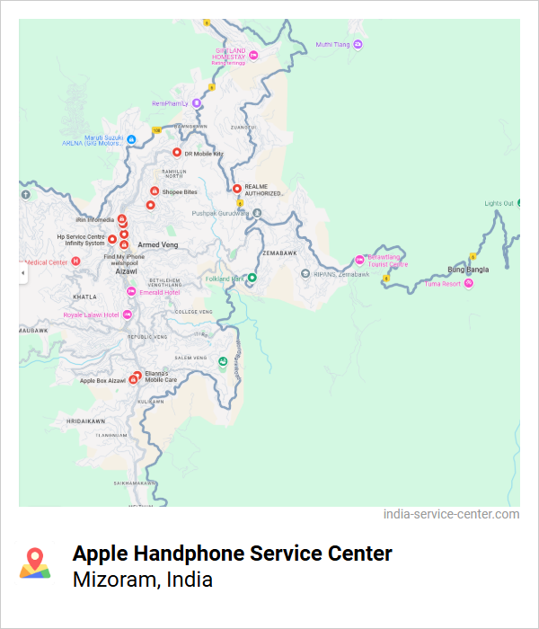 Apple Handphone Service Center Near Me, Mizoram, India