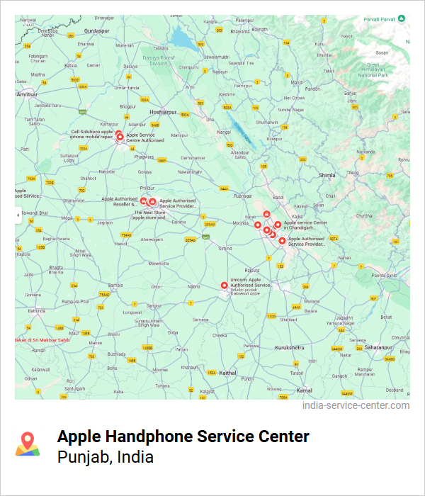 Apple Handphone Service Center Near Me, Punjab, India