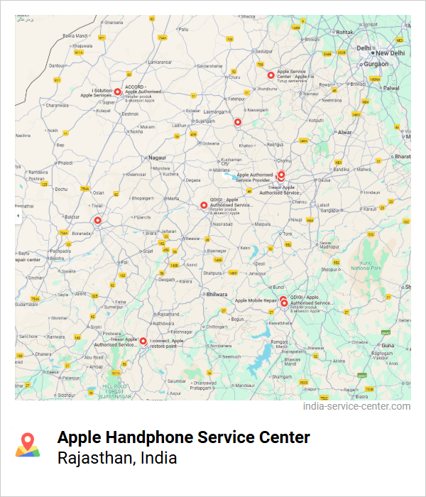 Apple Handphone Service Center Near Me, Rajasthan, India