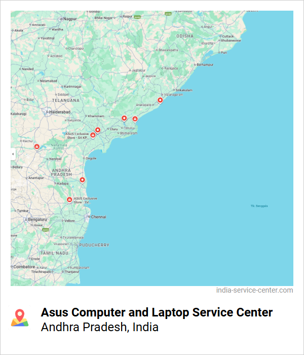 Asus Computer and Laptop Service Center Near Me, Andhra Pradesh, India