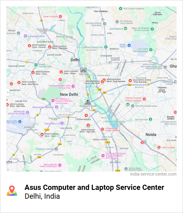 Asus Computer and Laptop Service Center Near Me, Delhi, India