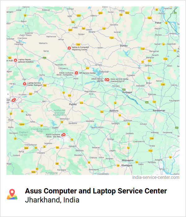 Asus Computer and Laptop Service Center Near Me, Jharkhand, India