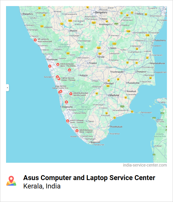 Asus Computer and Laptop Service Center Near Me, Kerala, India