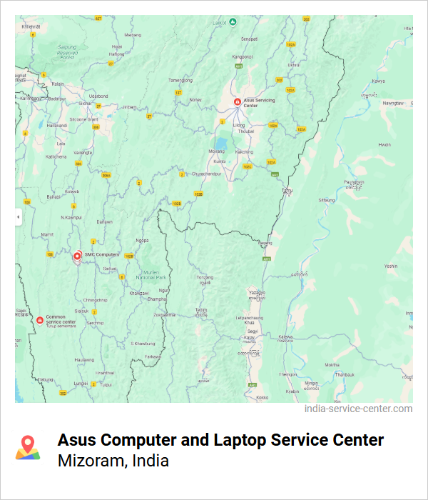 Asus Computer and Laptop Service Center Near Me, Mizoram, India
