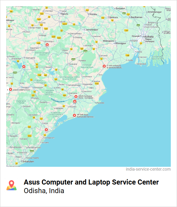 Asus Computer and Laptop Service Center Near Me, Odisha, India