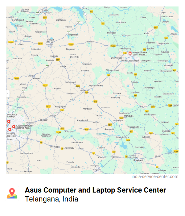 Asus Computer and Laptop Service Center Near Me, Telangana, India