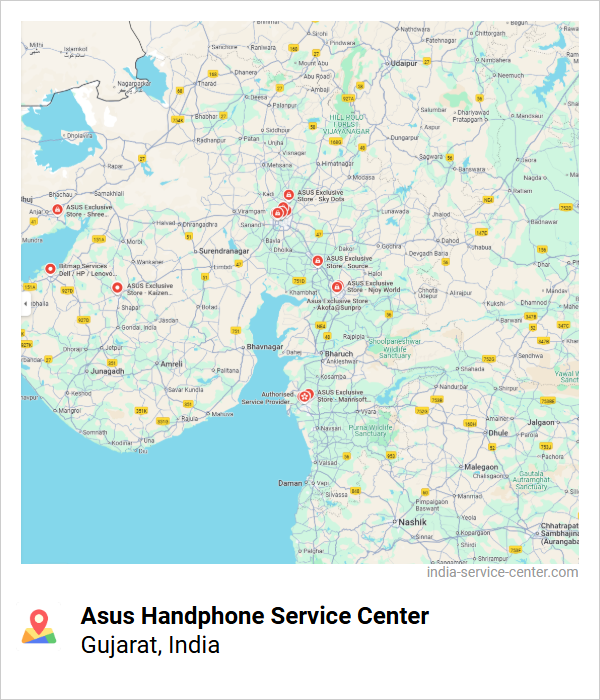 Asus Handphone Service Center Near Me, Gujarat, India