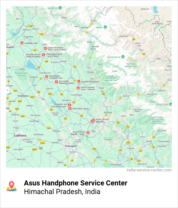 Asus Handphone Service Center Near Me, Himachal Pradesh, India