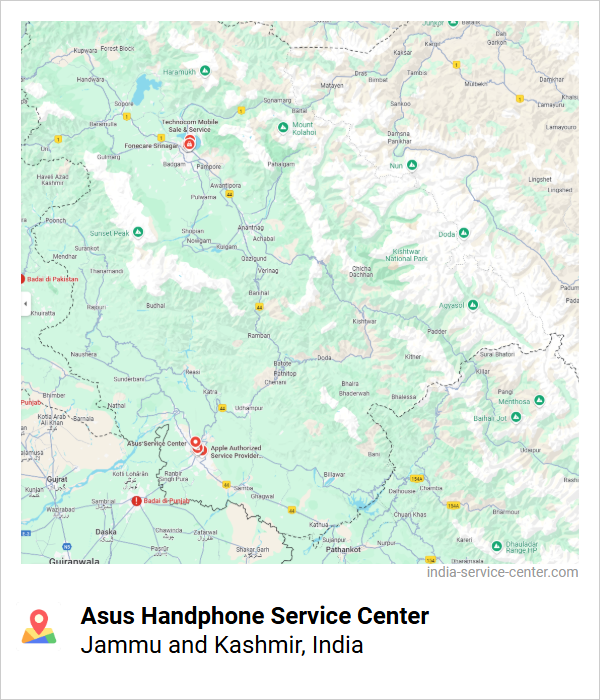 Asus Handphone Service Center Near Me, Jammu and Kashmir, India