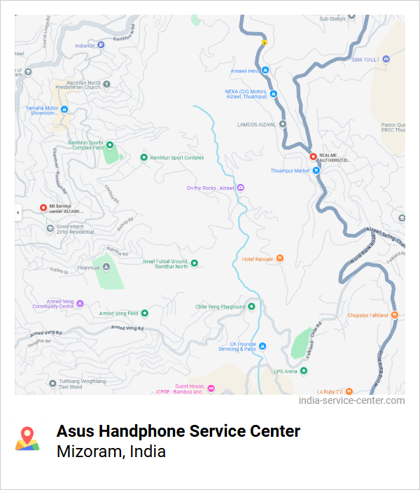 Asus Handphone Service Center Near Me, Mizoram, India