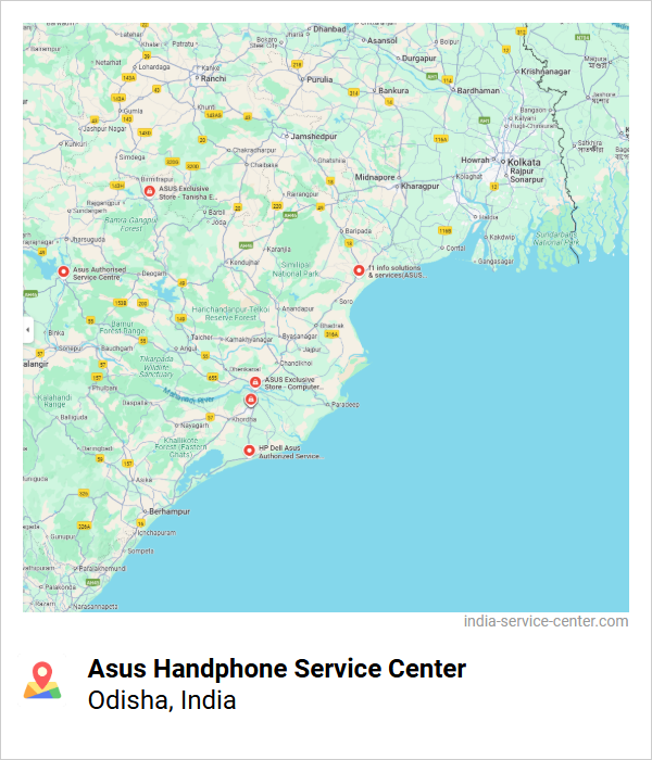 Asus Handphone Service Center Near Me, Odisha, India