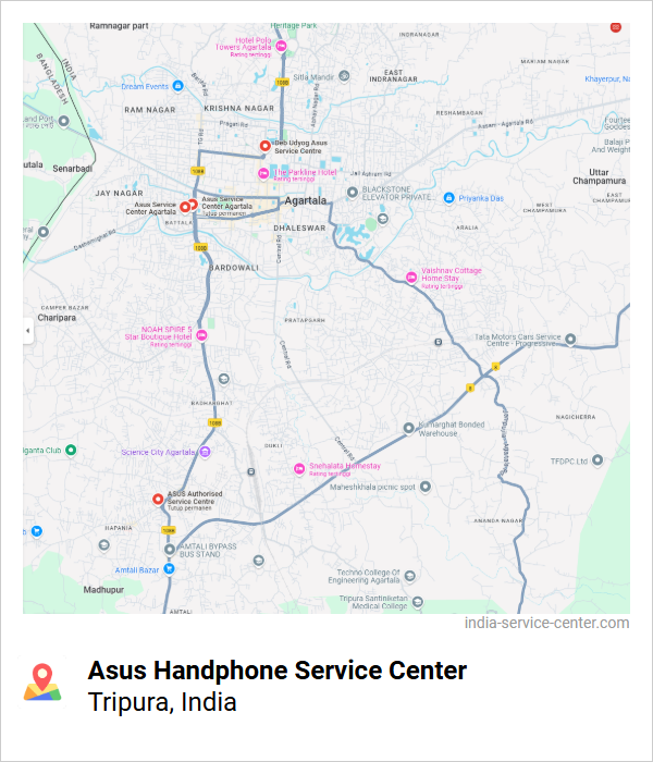 Asus Handphone Service Center Near Me, Tripura, India