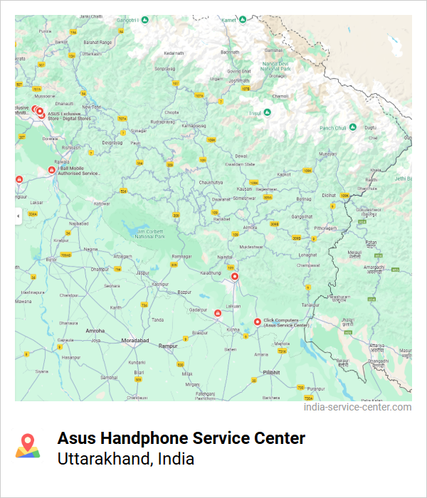 Asus Handphone Service Center Near Me, Uttarakhand, India