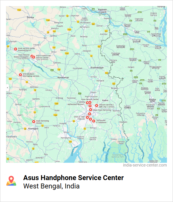 Asus Handphone Service Center Near Me, West Bengal, India