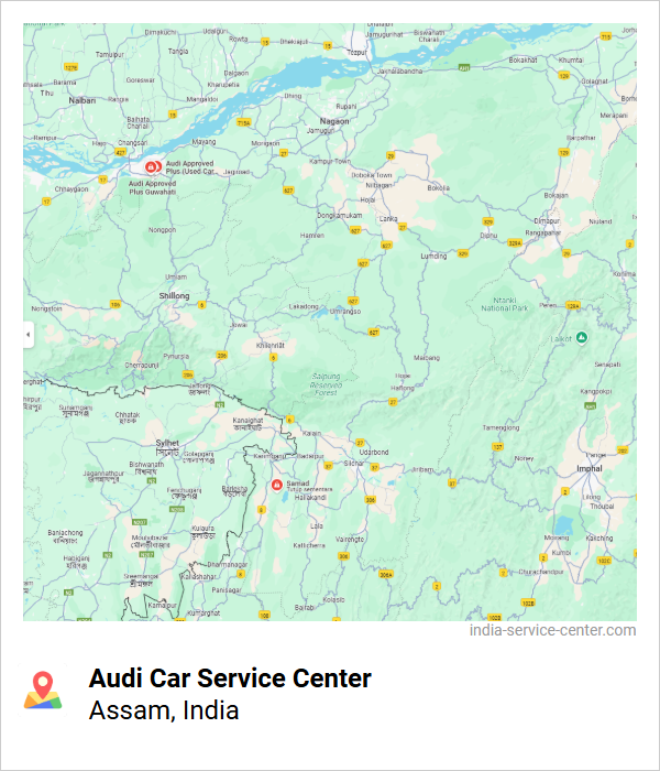Audi Car Service Center Near Me, Assam, India