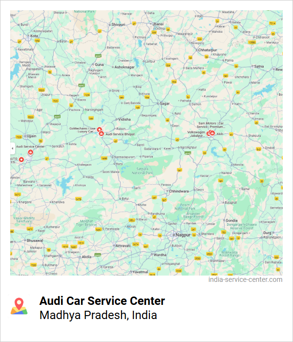 Audi Car Service Center Near Me, Madhya Pradesh, India