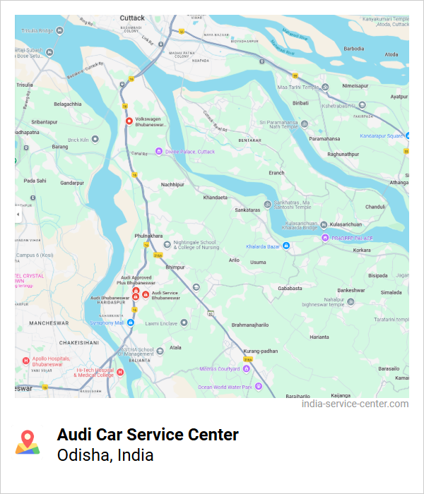 Audi Car Service Center Near Me, Odisha, India