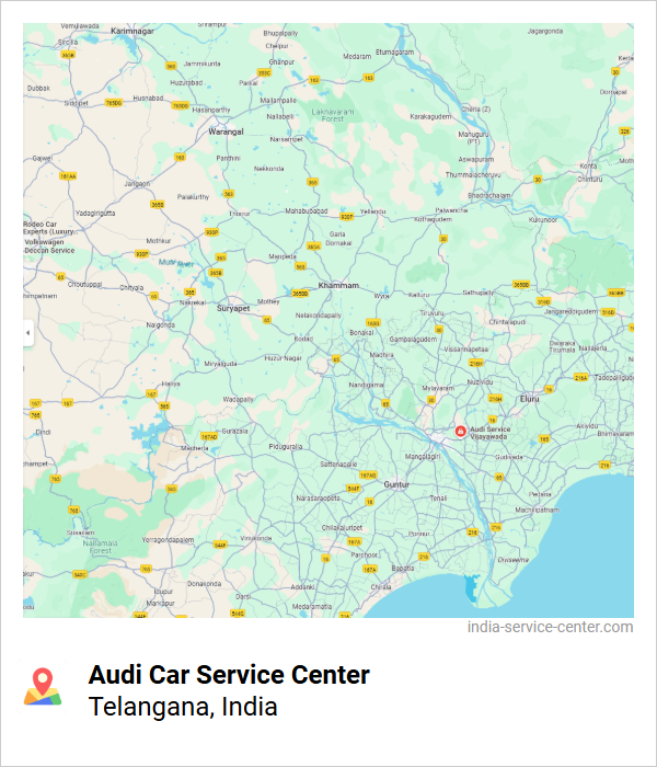 Audi Car Service Center Near Me, Telangana, India