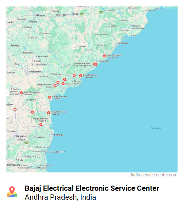 Bajaj Electrical Electronic Service Center Near Me, Andhra Pradesh, India