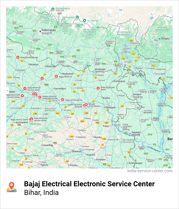 Bajaj Electrical Electronic Service Center Near Me, Bihar, India