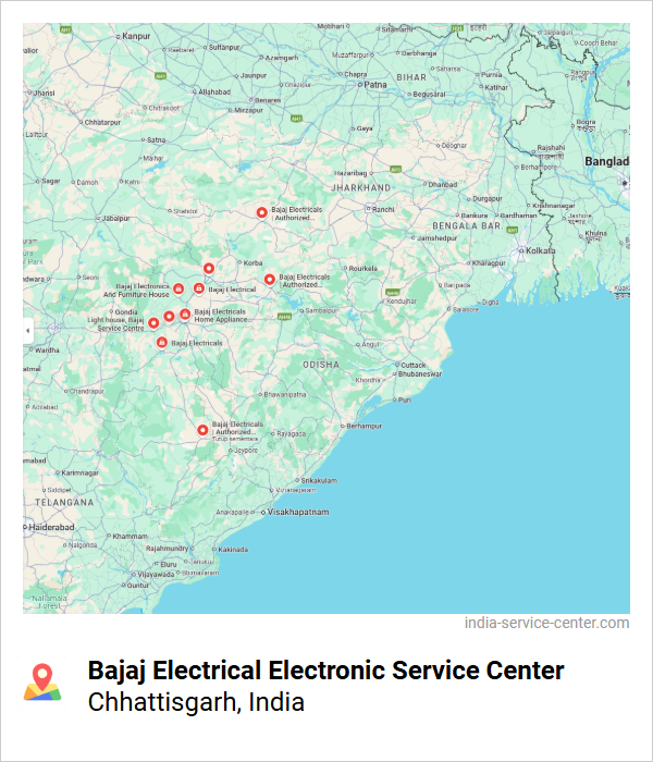 Bajaj Electrical Electronic Service Center Near Me, Chhattisgarh, India
