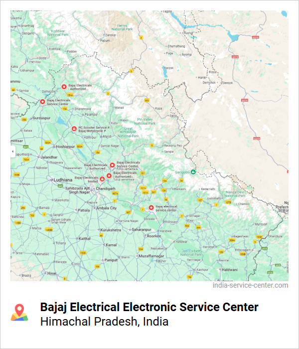 Bajaj Electrical Electronic Service Center Near Me, Himachal Pradesh, India