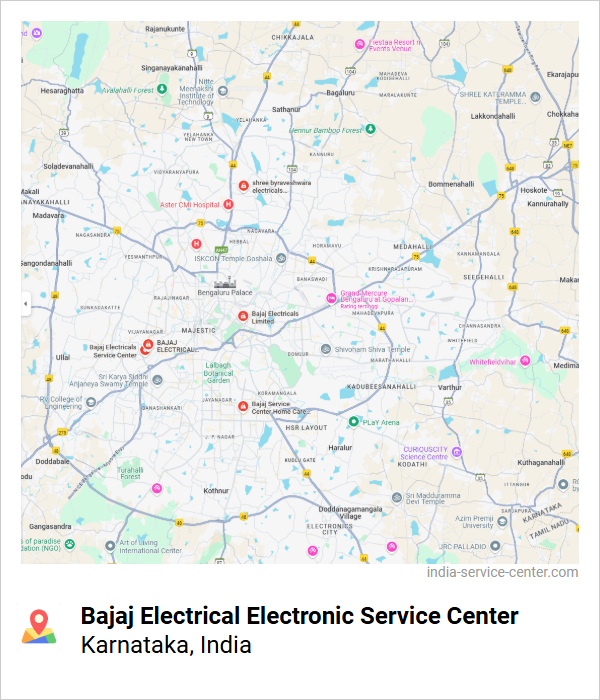 Bajaj Electrical Electronic Service Center Near Me, Karnataka, India