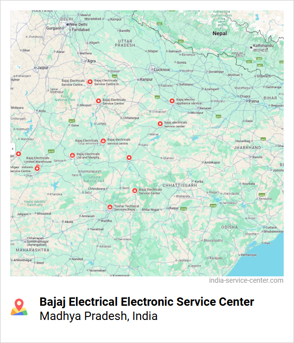 Bajaj Electrical Electronic Service Center Near Me, Madhya Pradesh, India