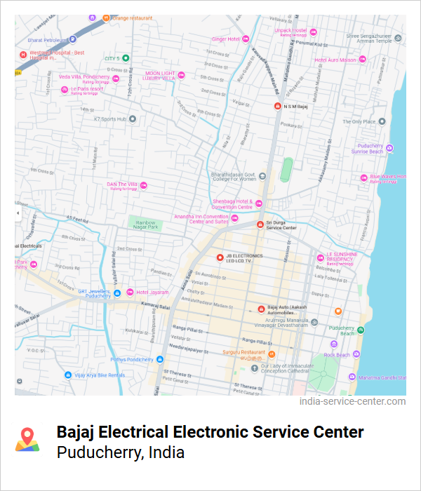 Bajaj Electrical Electronic Service Center Near Me, Puducherry, India