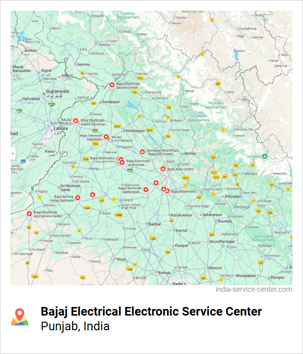 Bajaj Electrical Electronic Service Center Near Me, Punjab, India