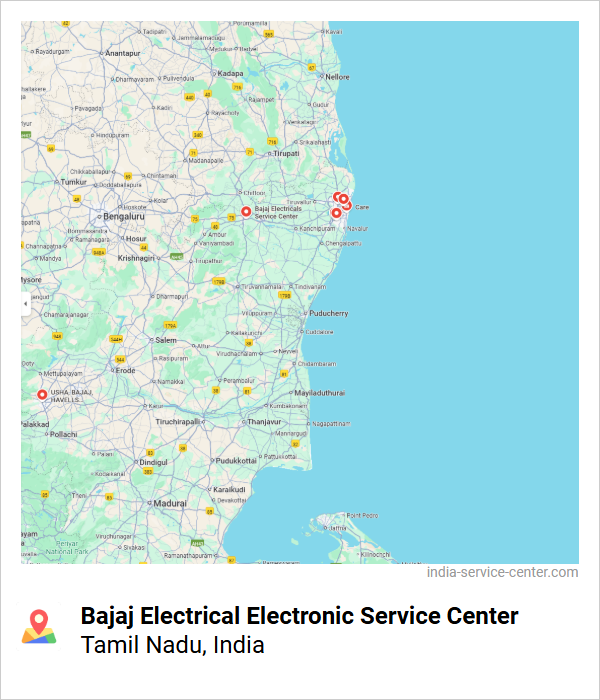 Bajaj Electrical Electronic Service Center Near Me, Tamil Nadu, India